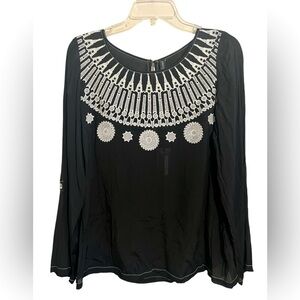 Anthropologie Plenty by Tracey Reese size S NWT sheer blouse